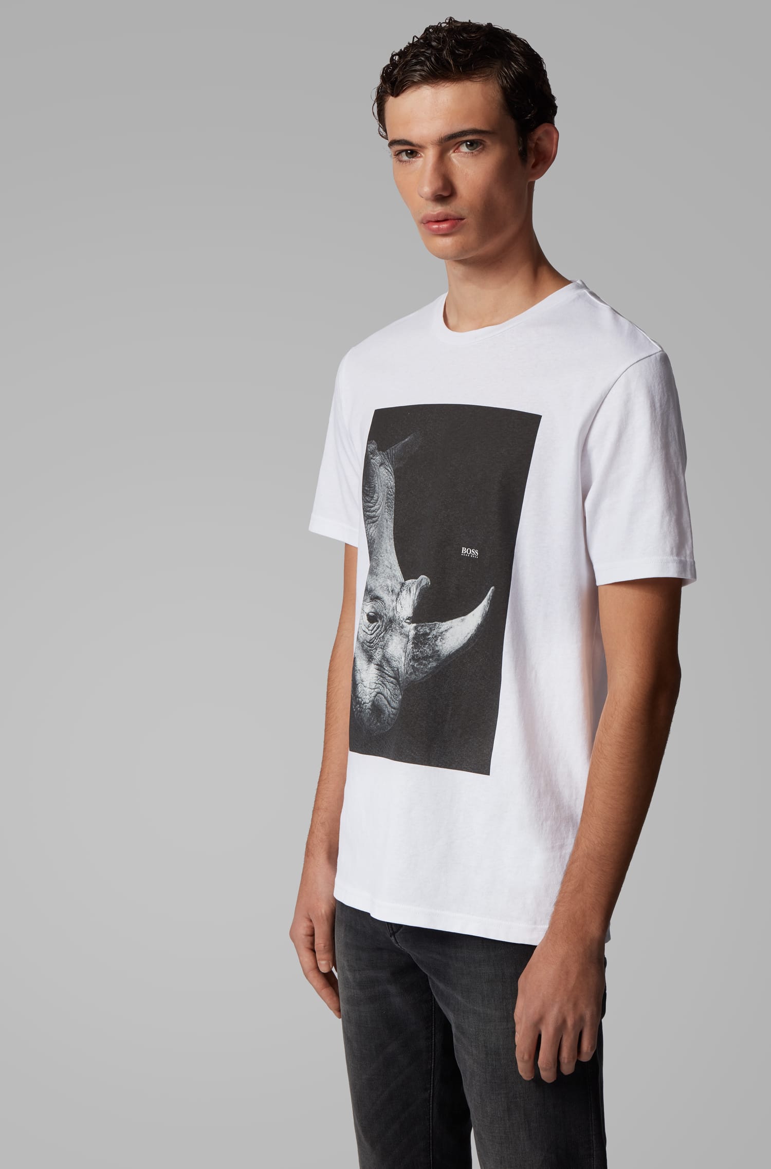 hugo boss rhino t shirt